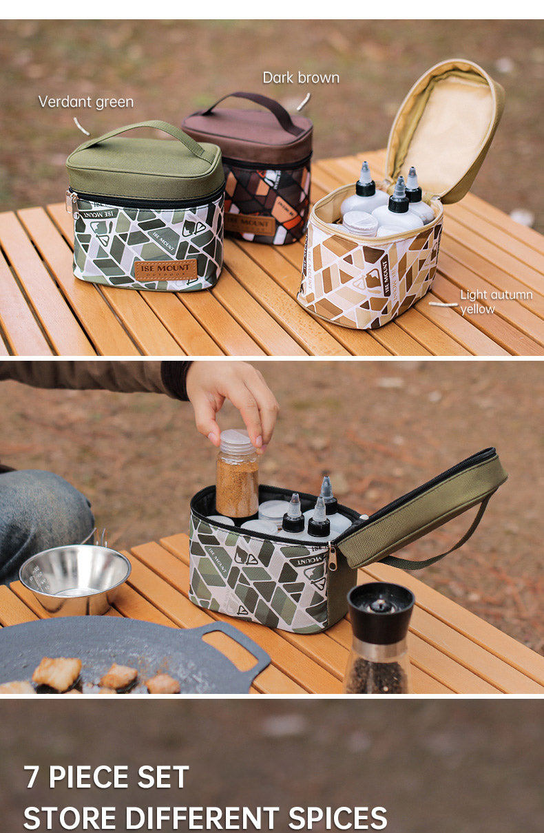 7-piece Outdoor BBQ Seasoning Kit