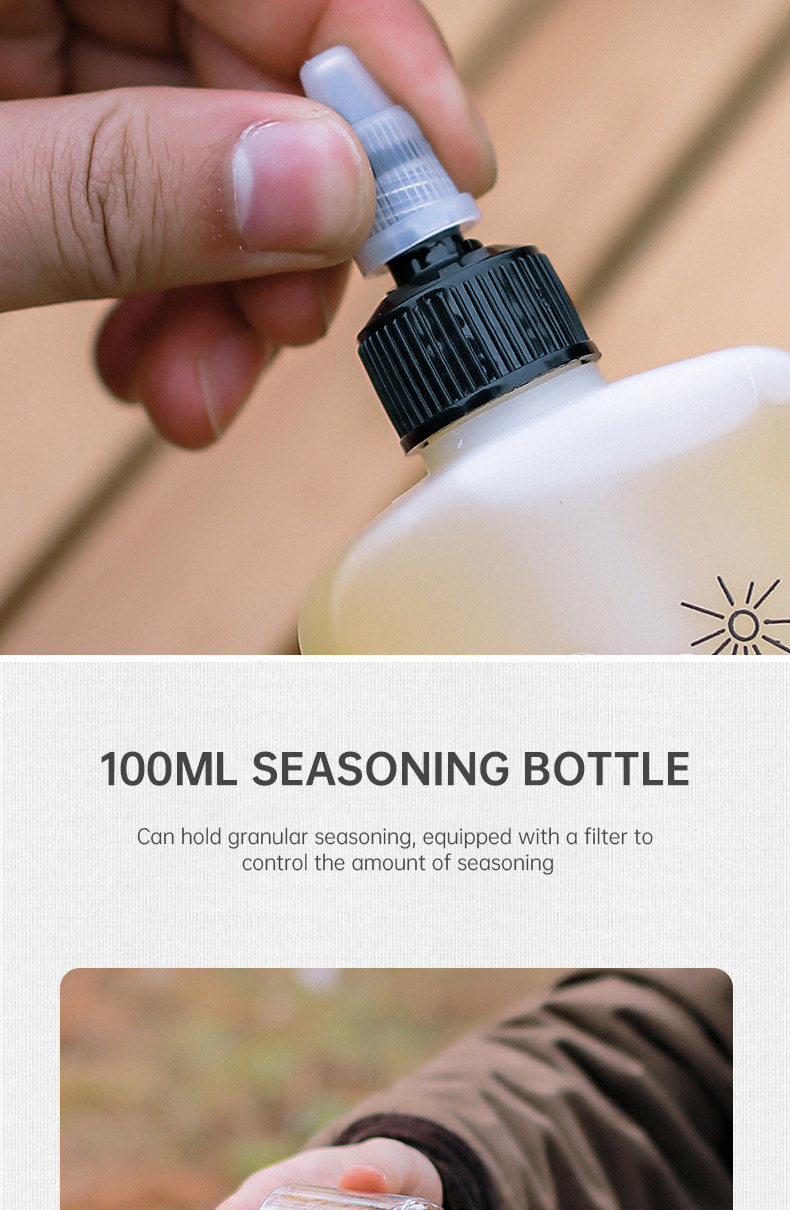 7-piece Outdoor BBQ Seasoning Kit
