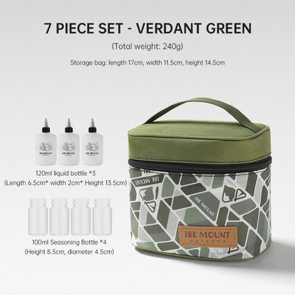 7-piece Outdoor BBQ Seasoning Kit
