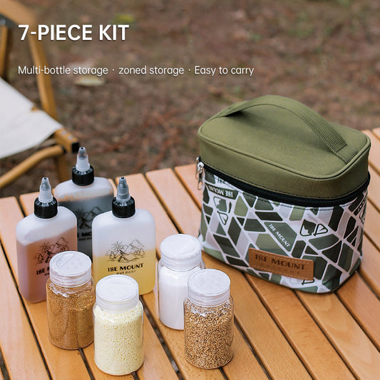 7-piece Outdoor BBQ Seasoning Kit