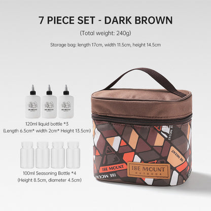 7-piece Outdoor BBQ Seasoning Kit