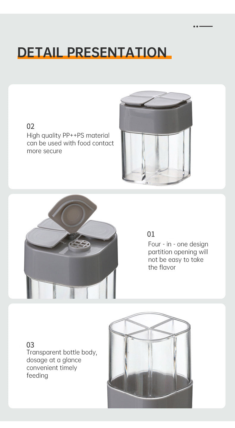 4 In 1 BBQ seasoning Dispenser